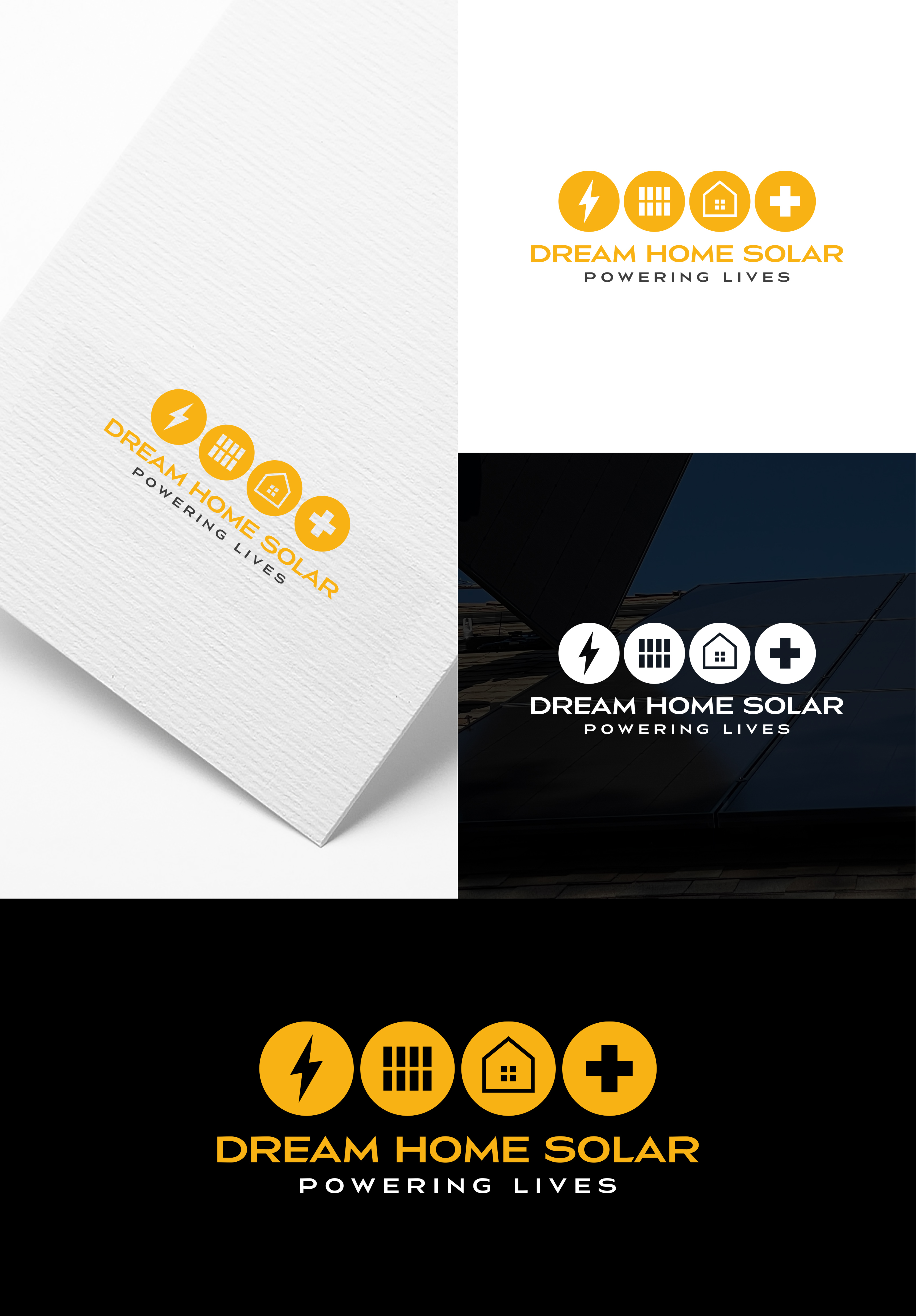 Logo Design by sun_bird for Dream home Exteriors | Design #28095376