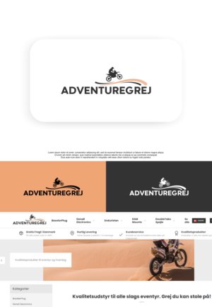 Diseño de Logo por QILLASOFT-Design para MPR Grej / Adventuregrej.dk | Diseño: #28114577