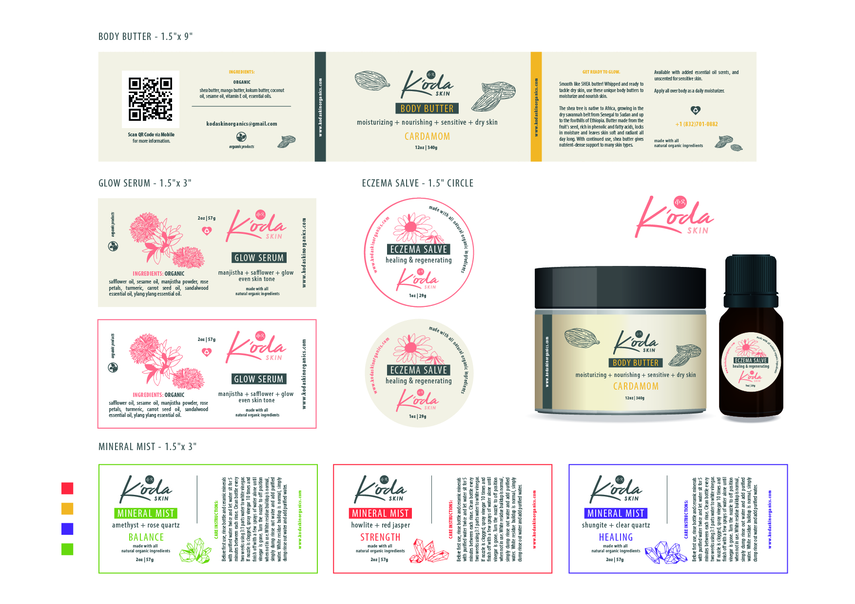 Graphic Design by Lammy for K'oda Skin | Design #28154207