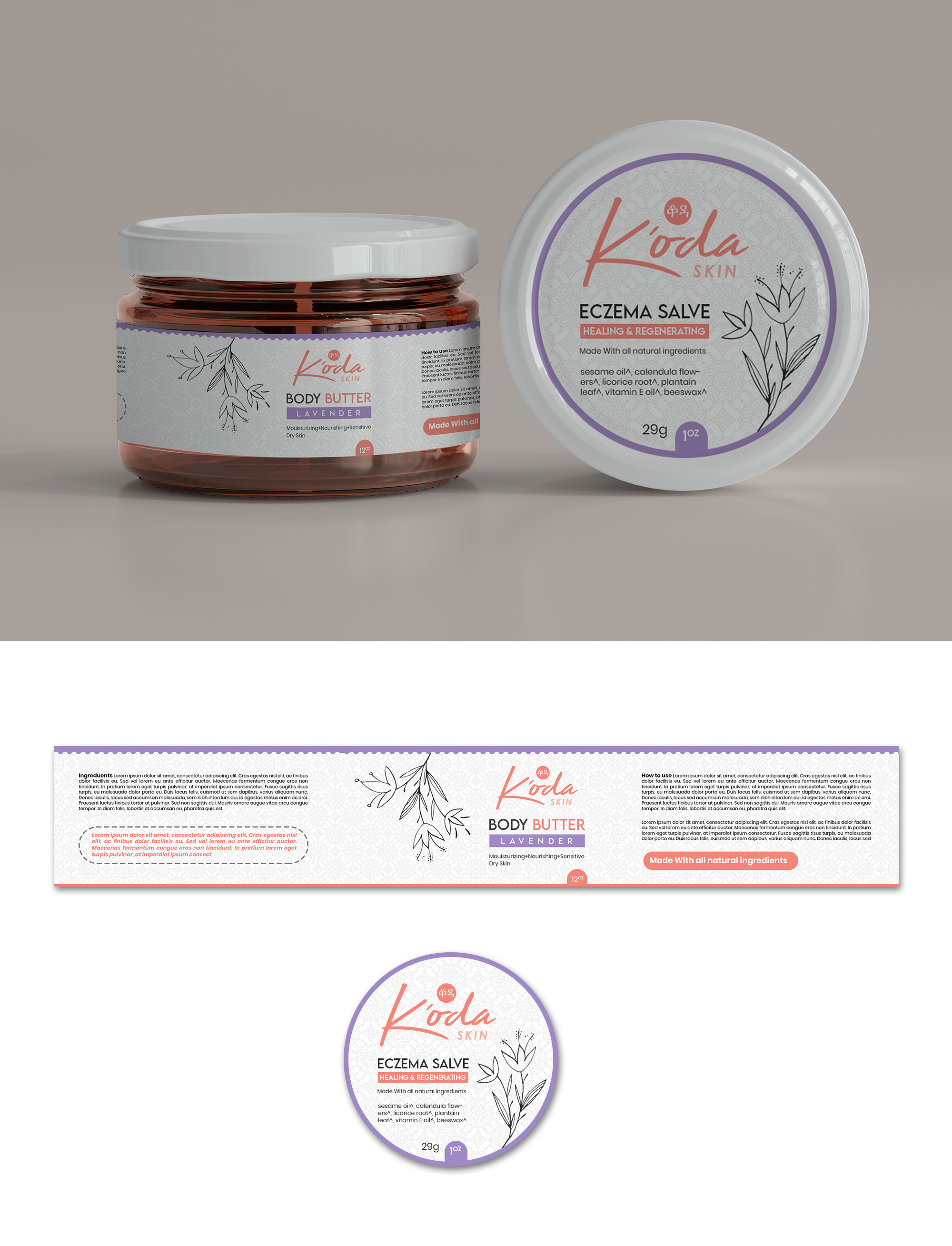 Graphic Design by debdesign for K'oda Skin | Design #28182762