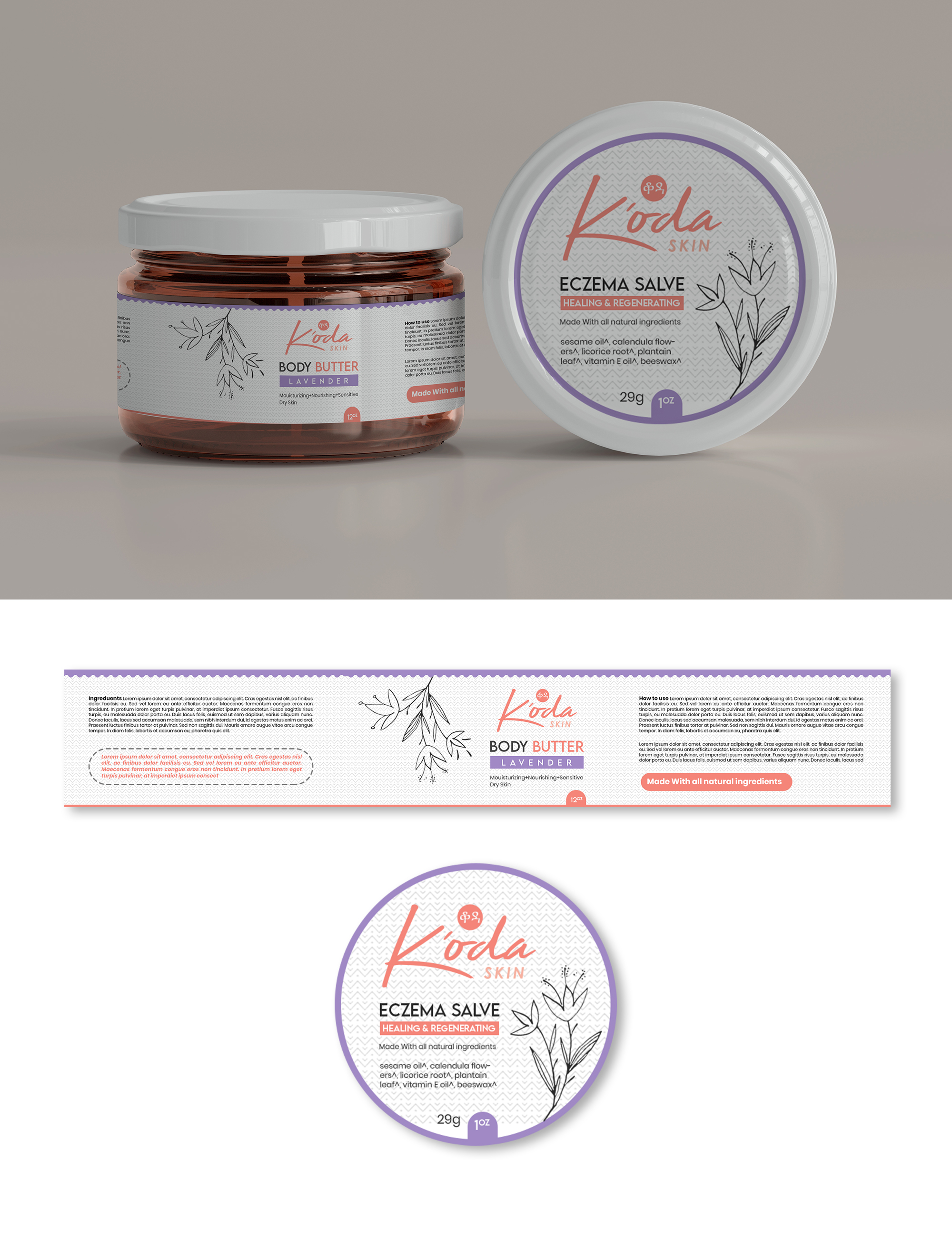 Graphic Design by debdesign for K'oda Skin | Design #28183456
