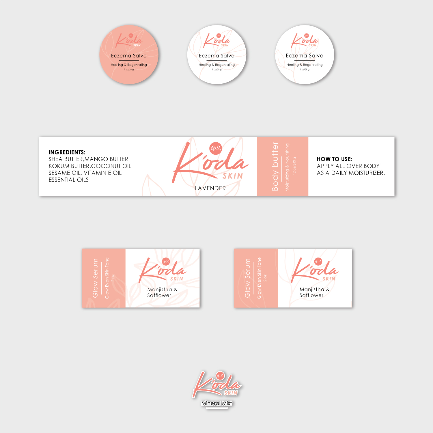 Graphic Design by razieh kamali for K'oda Skin | Design #28156456
