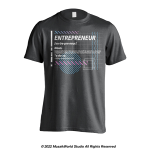 T-shirt Design by Mozaikworld Studio