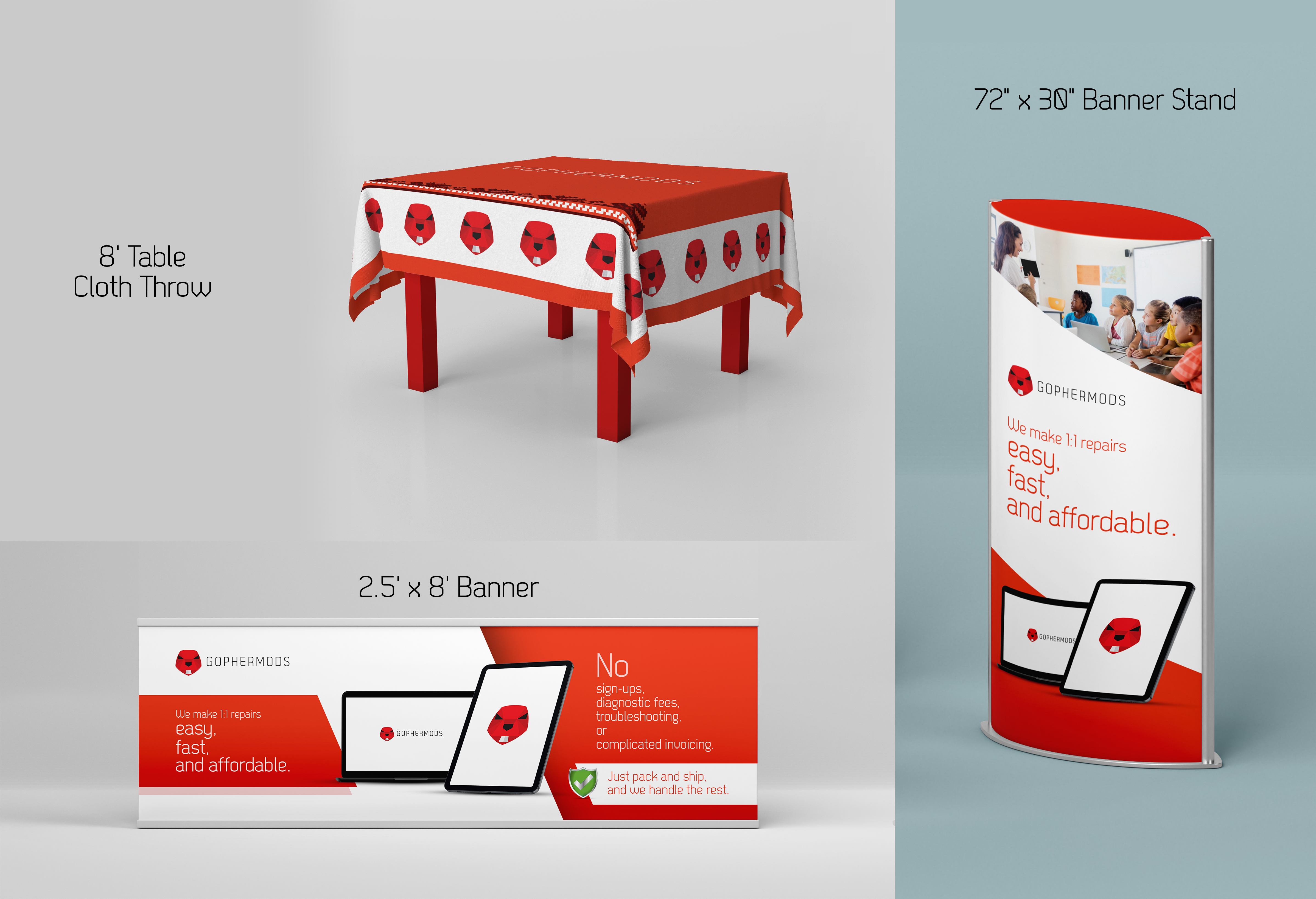Diseño de Stand de Feria por Graphic Guy para este proyecto | Diseño #28105149