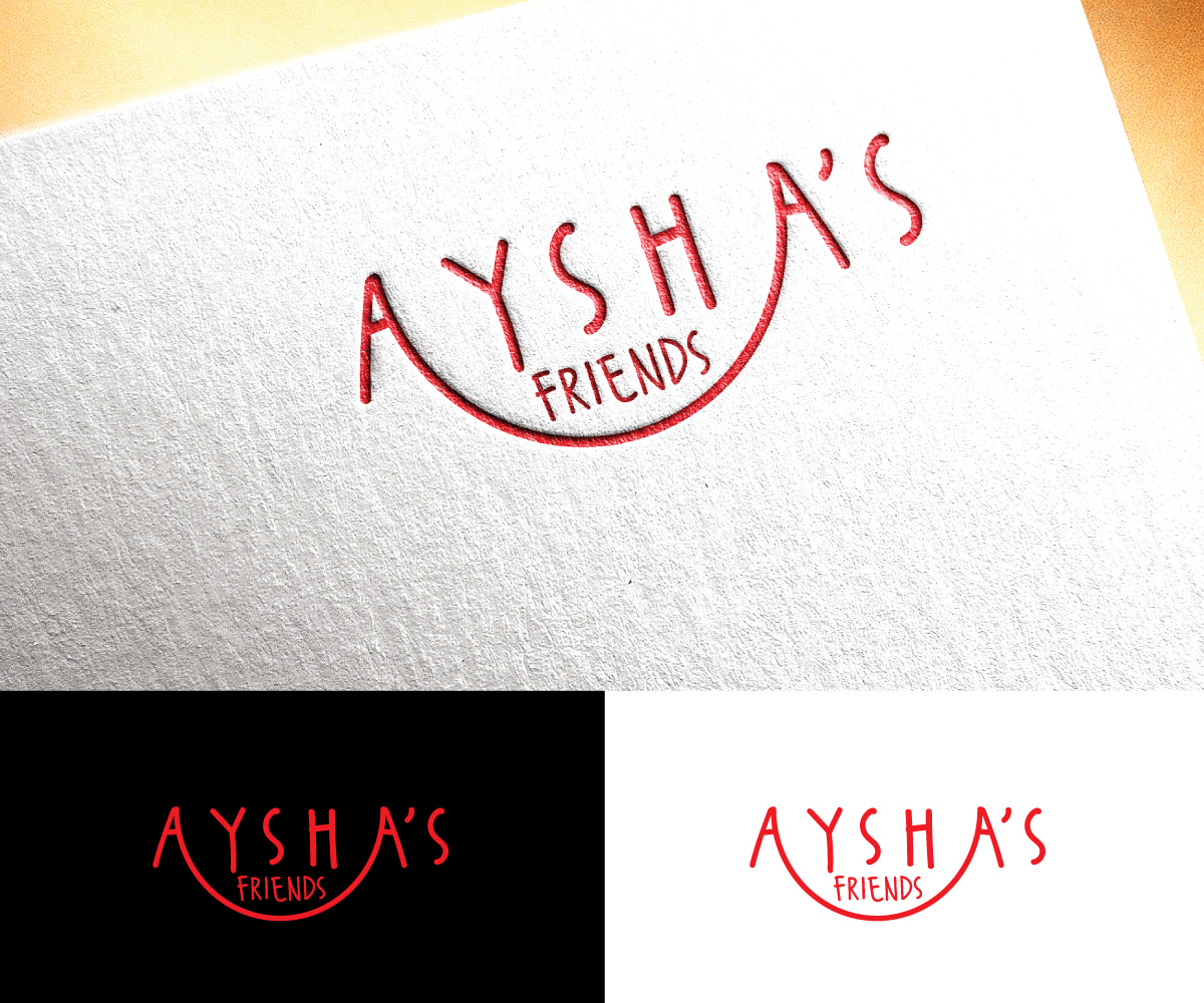 Logo Design by sol design2 for Aysha’s Friends, Inc. | Design #28096782