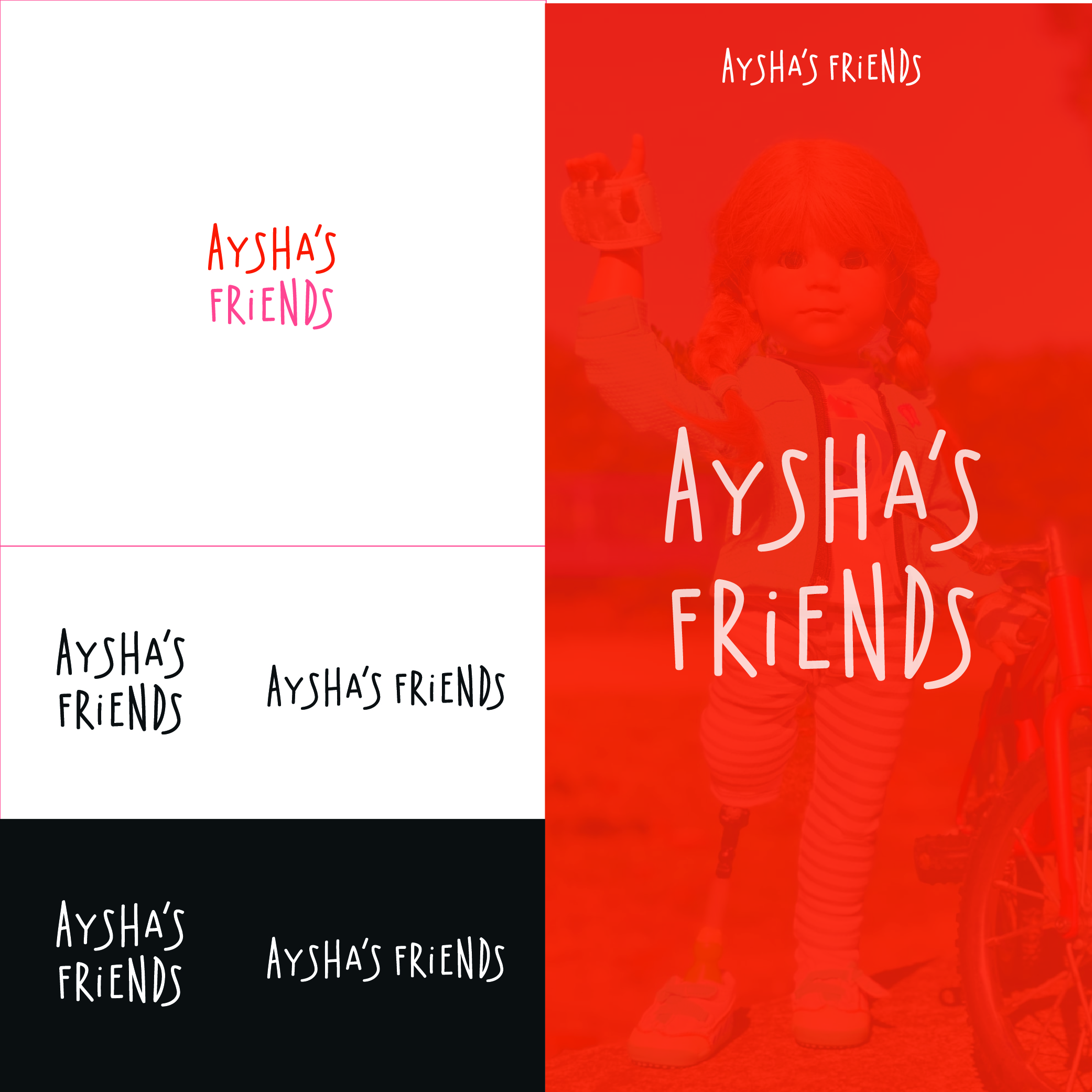 Logo Design by 182 for Aysha’s Friends, Inc. | Design #28096234
