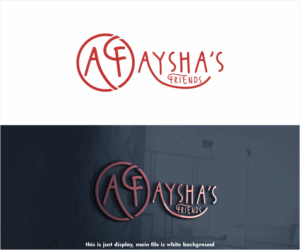 Logo-Design von alkaline für Aysha’s Friends, Inc. | Design: #28095097