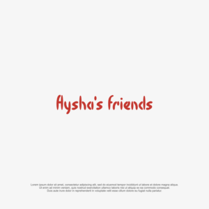 Logo-Design von R!CKY für Aysha’s Friends, Inc. | Design #28127587