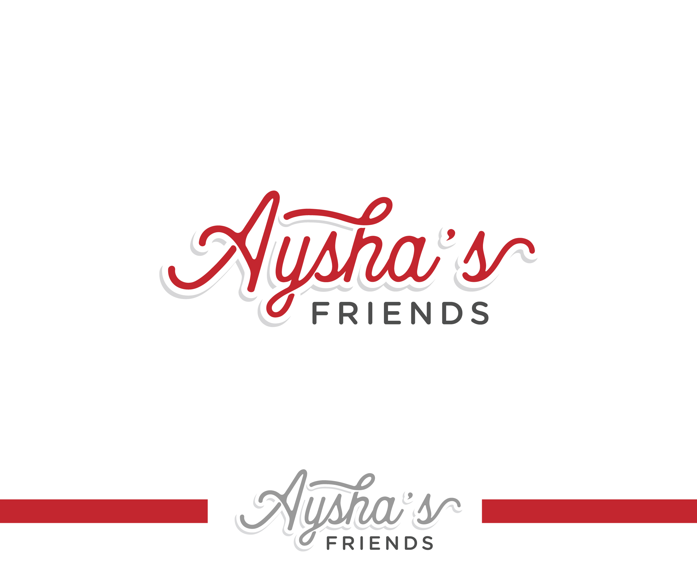 Logo Design by ecorokerz for Aysha’s Friends, Inc. | Design #28095873
