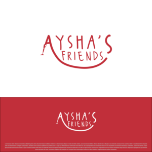 Logo-Design von DesignDUO für Aysha’s Friends, Inc. | Design: #28127799