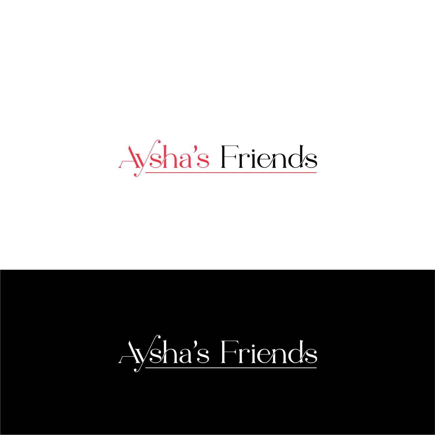 Logo Design by Maxo-Biz for Aysha’s Friends, Inc. | Design #28098277