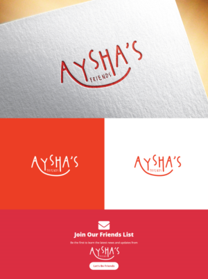 Logo-Design von step forward 2 für Aysha’s Friends, Inc. | Design: #28097150