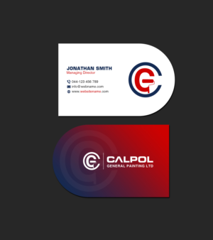 Calpol General Painting Ltd.  - Construction painting company providing high-quality service | Diseño de Tarjeta de Presentación por Creations Box 2015