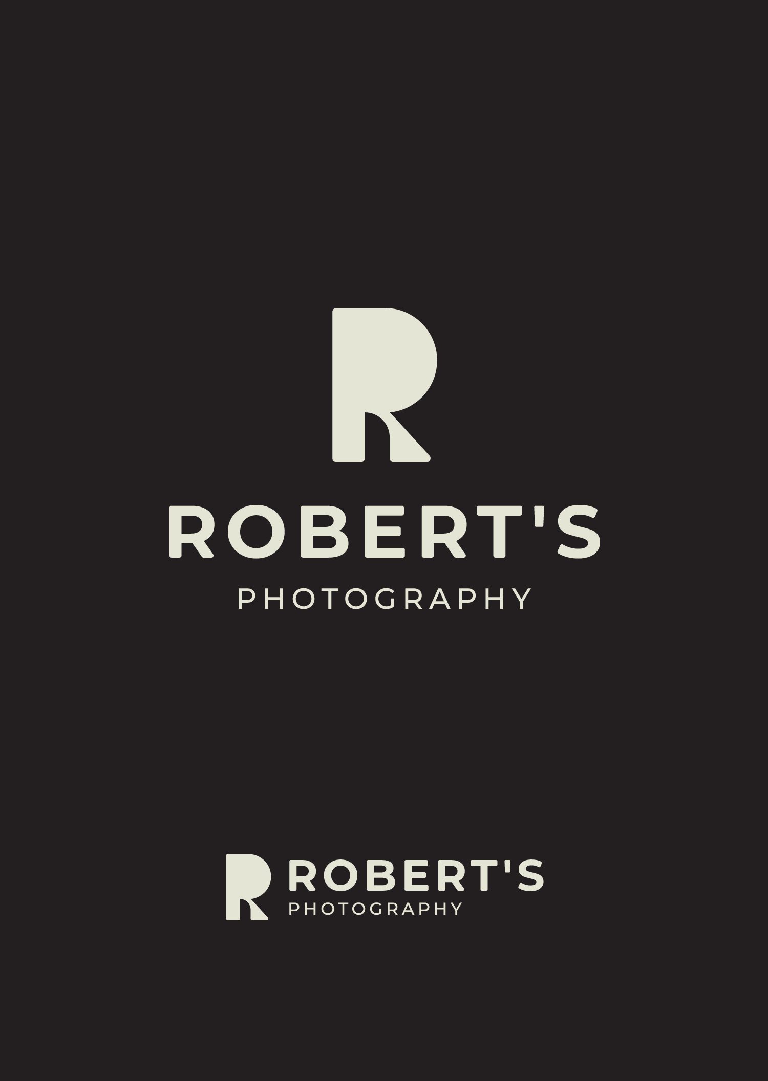 Logo Design by ZULLU for Robert's Photography | Design #28143435