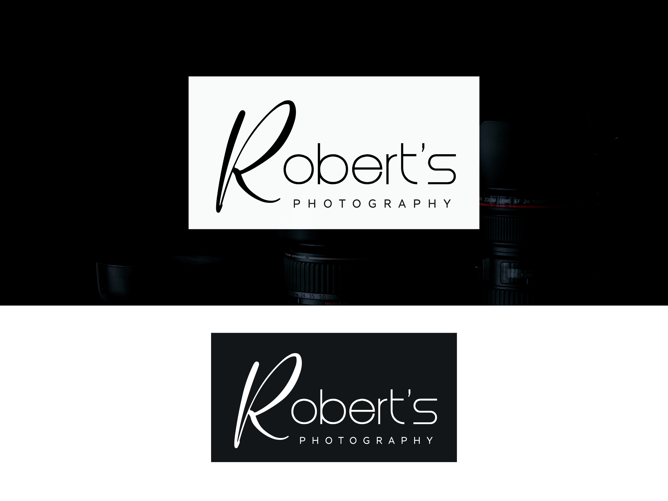 Logo Design by dhamkith for Robert's Photography | Design #28104979