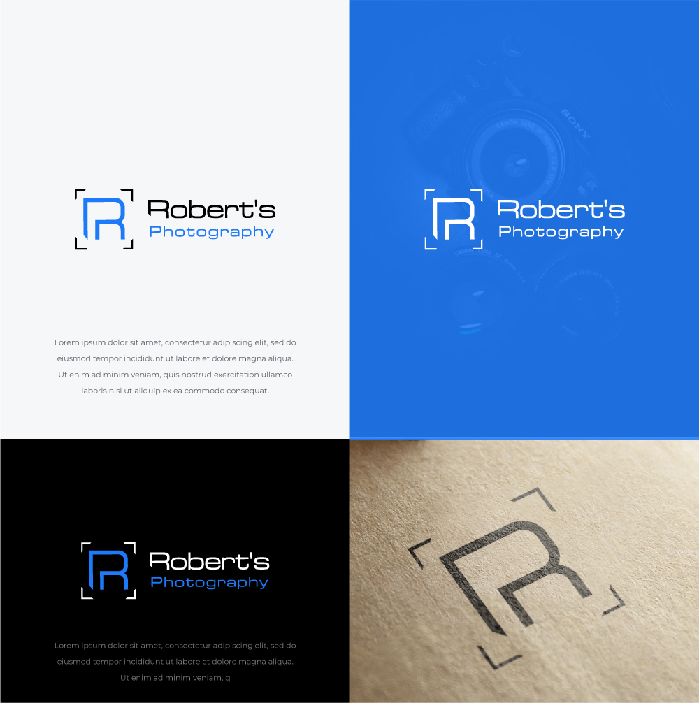 Logo Design by HWdesigns for Robert's Photography | Design #28096189
