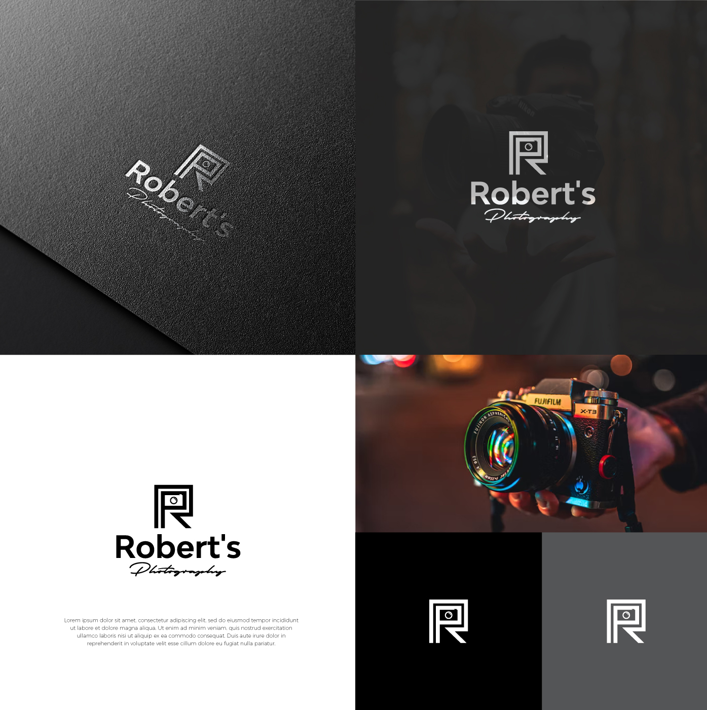 Logo Design by HWdesigns for Robert's Photography | Design #28096647