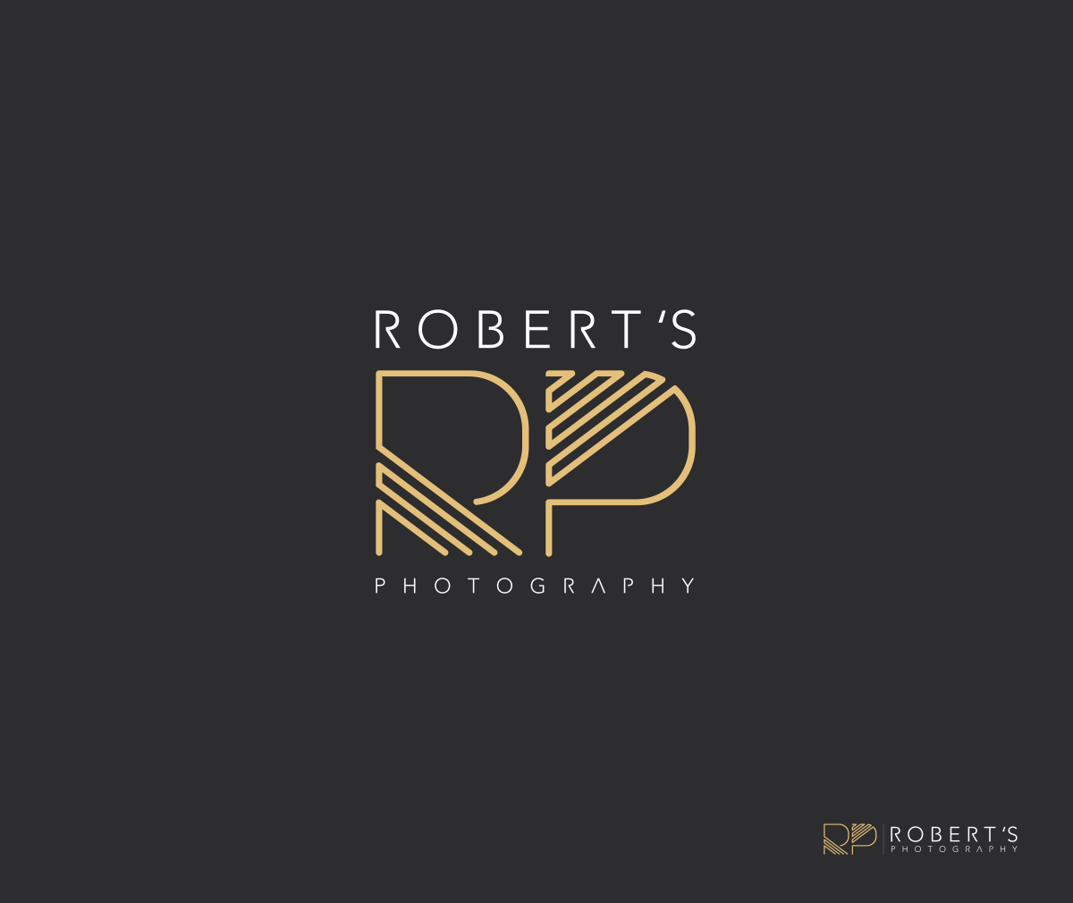 Logo Design by DoMadic for Robert's Photography | Design #28132373