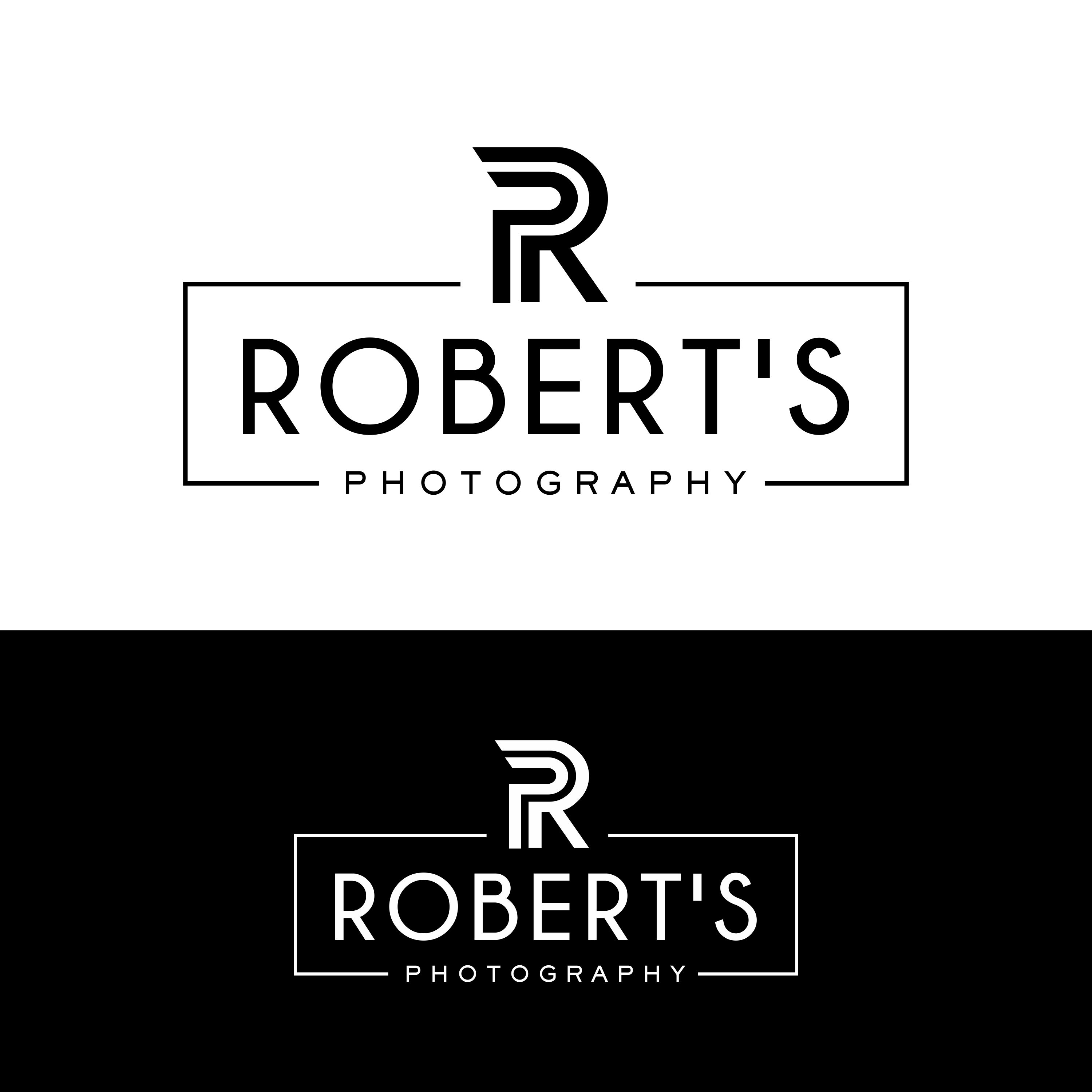 Logo Design by Mani Dhanjal for Robert's Photography | Design #28098784