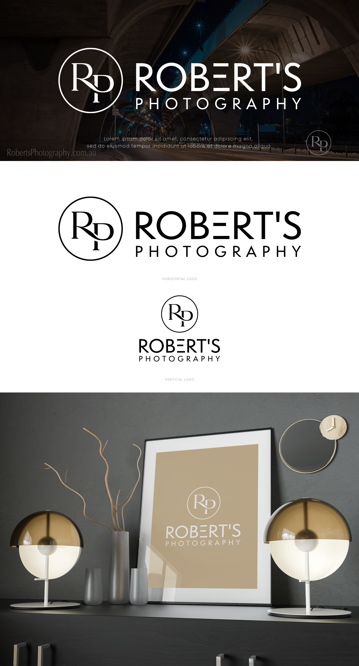 Design de Logo par Modeform pour Robert's Photography | Design #28102342