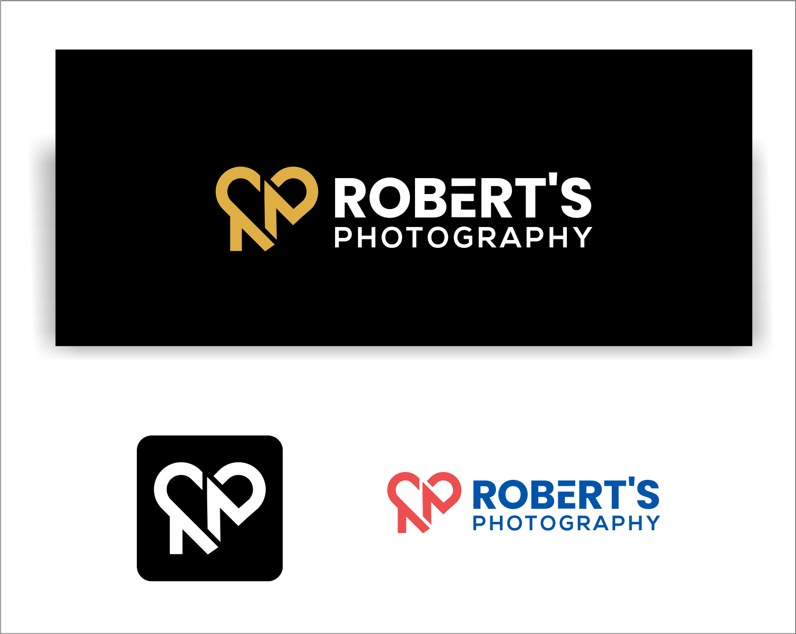 Logo-Design von Udaya G für Robert's Photography | Design #28110451