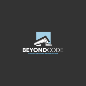 'Beyond Code' is the business name '3D models for the high performance build' is the tagline (this could change). | Diseño de Logo por Jeferson HP