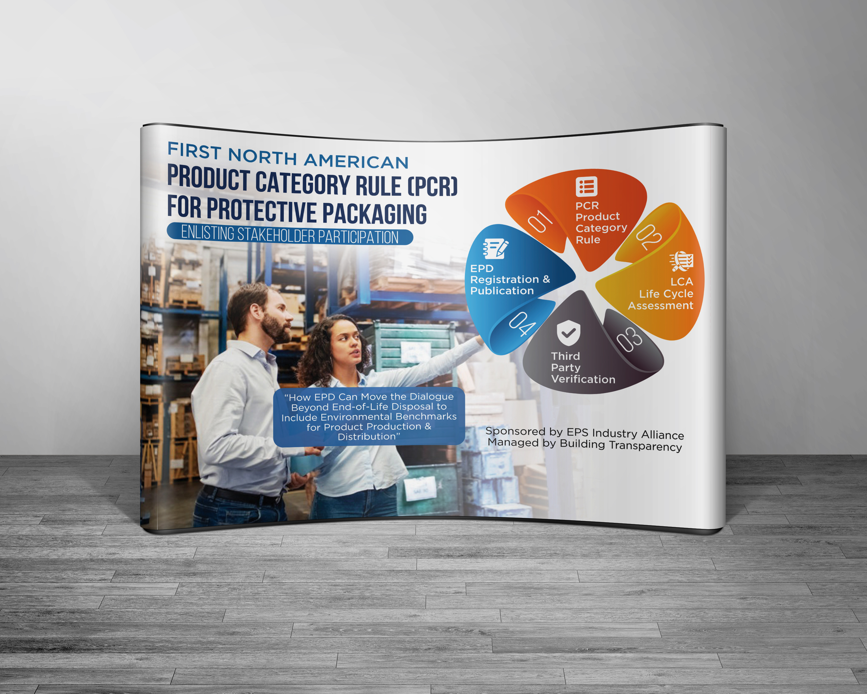 Trade Show Booth Design by Creative Dodo for EPS-IA | Design: #28104305