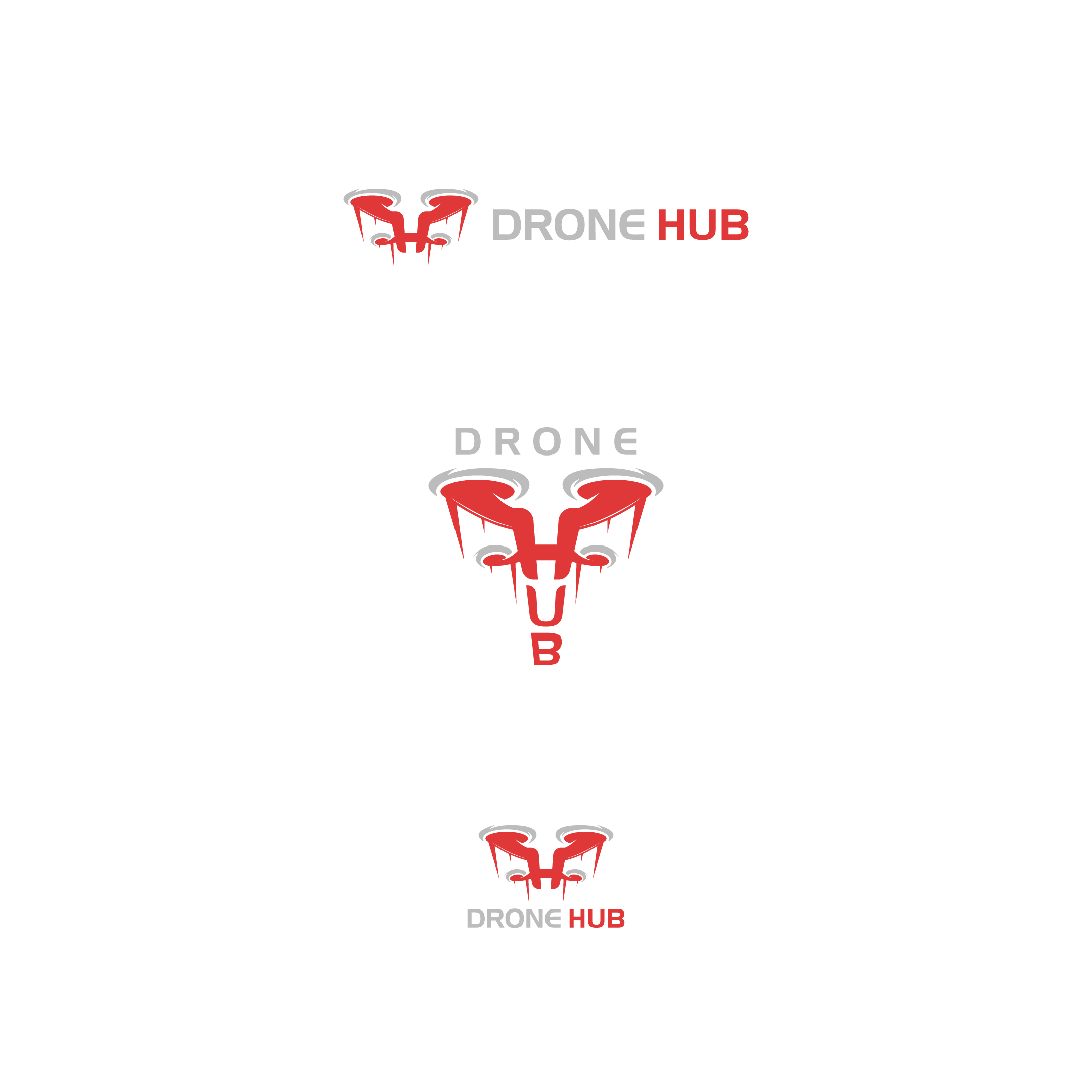 Logo Design by Lykos for Drone Hub International Inc. | Design #28105824