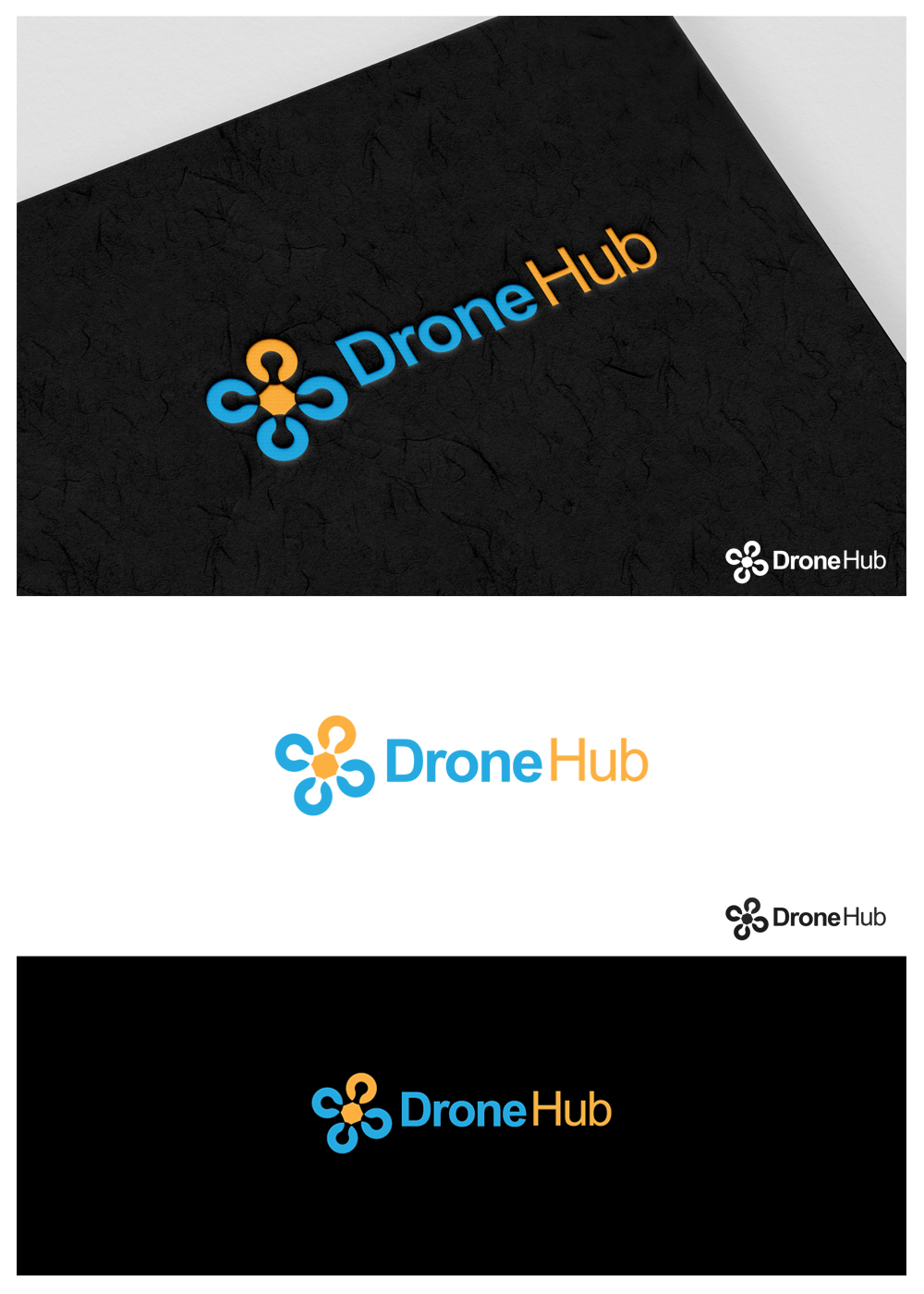 Logo Design by goranvisnjic82 for Drone Hub International Inc. | Design #28100303