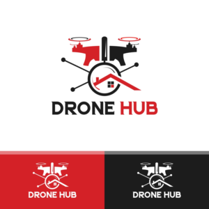 Logo Design by fly  design for Drone Hub International Inc. | Design: #28108228