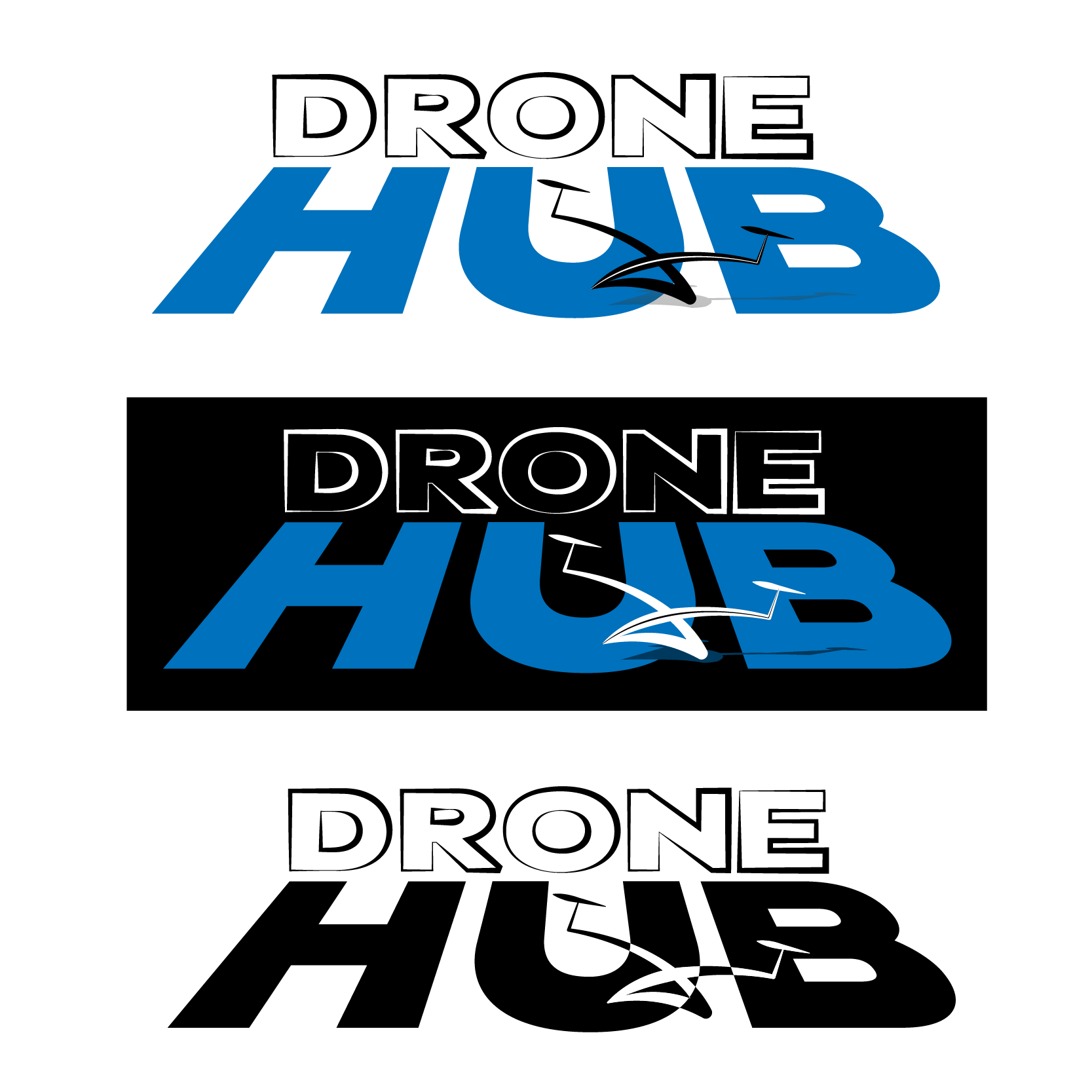 Logo Design by Wanda.G for Drone Hub International Inc. | Design #28105212