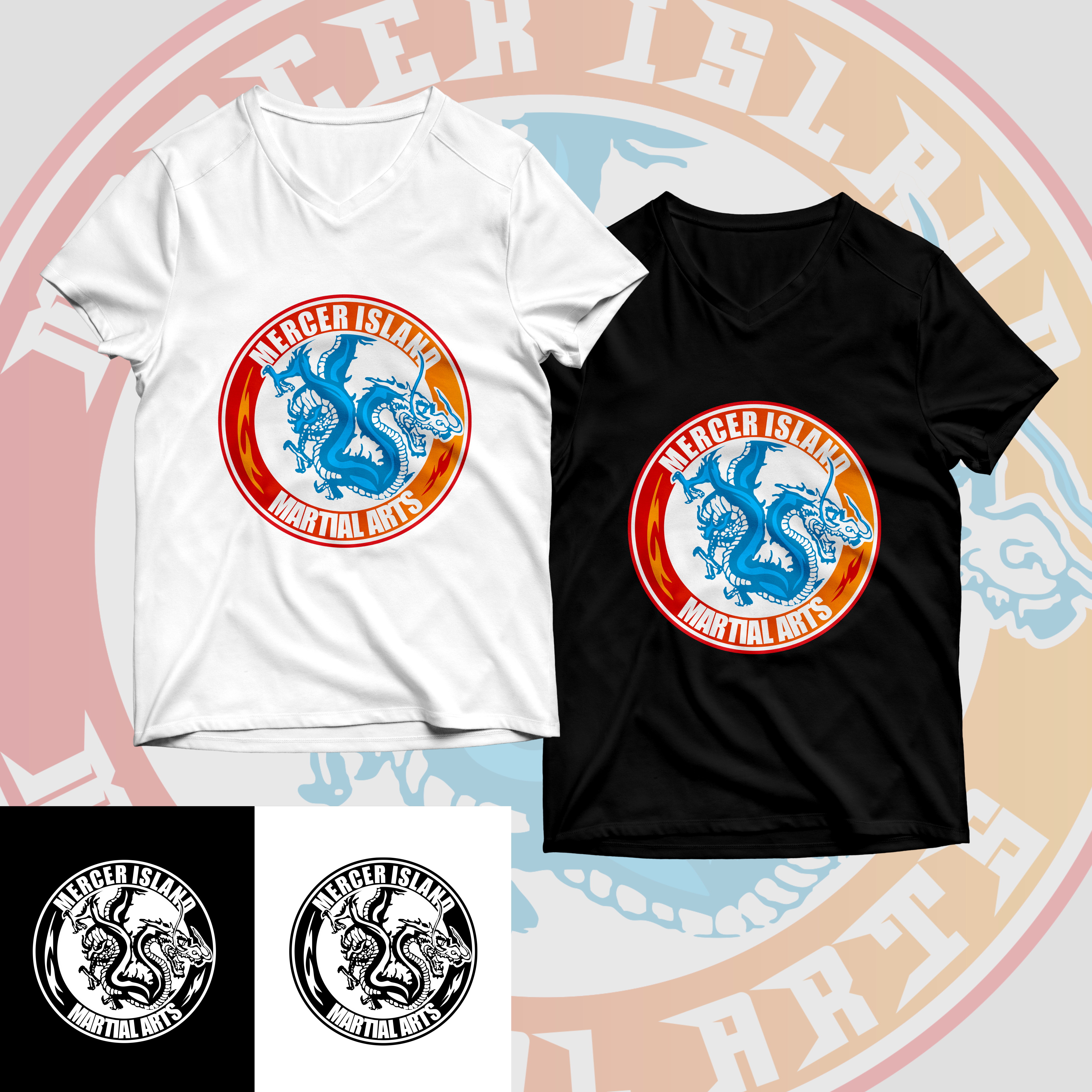 T-shirt Design by dmoeksa for Mercer Island Martial Arts | Design #28102875