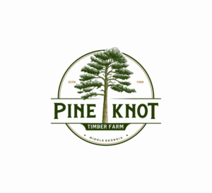 Pine Knot Timber Farm Est. 1999 | Logo Design by Gree™