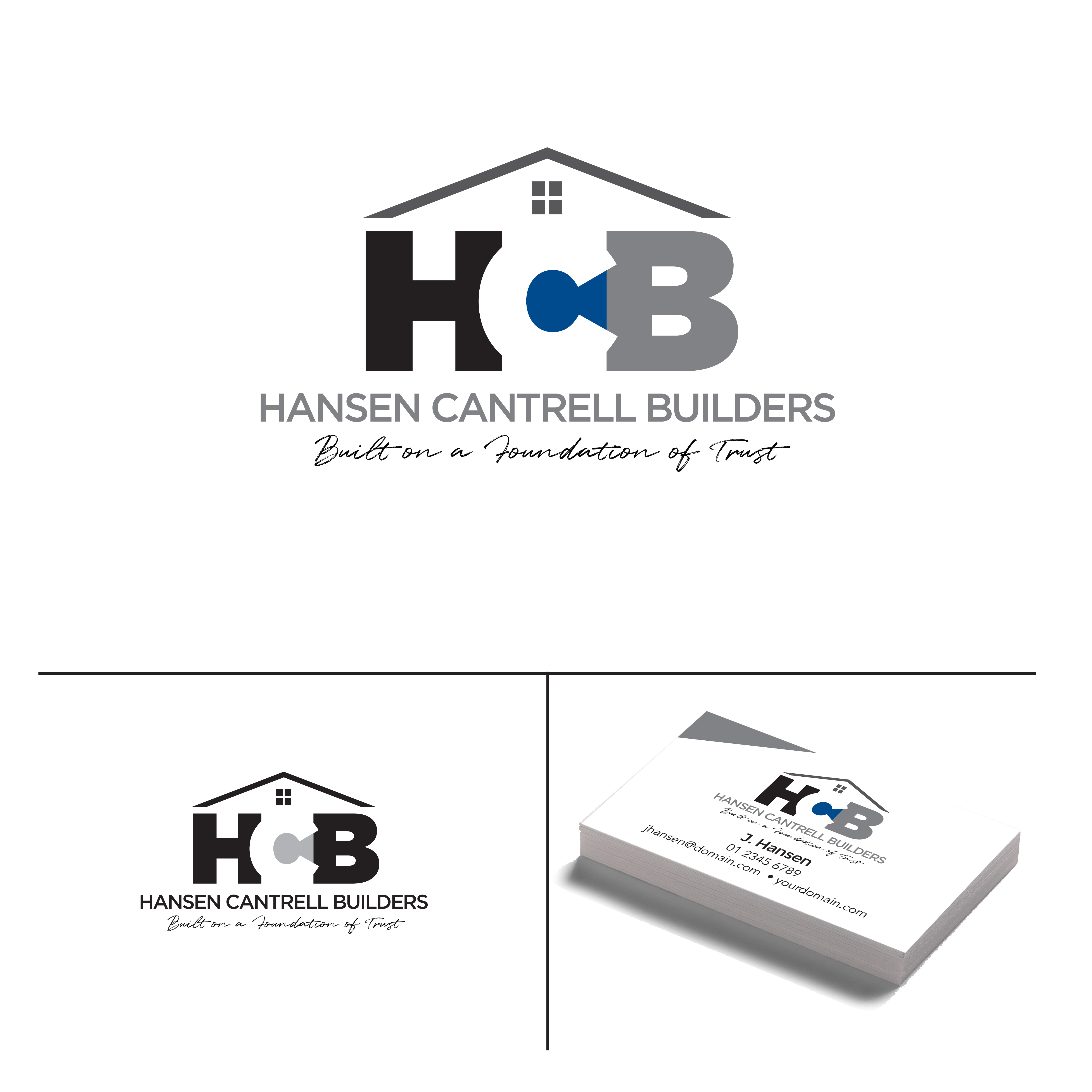 Logo Design by debric for Hansen Cantrell Builders | Design #28117333