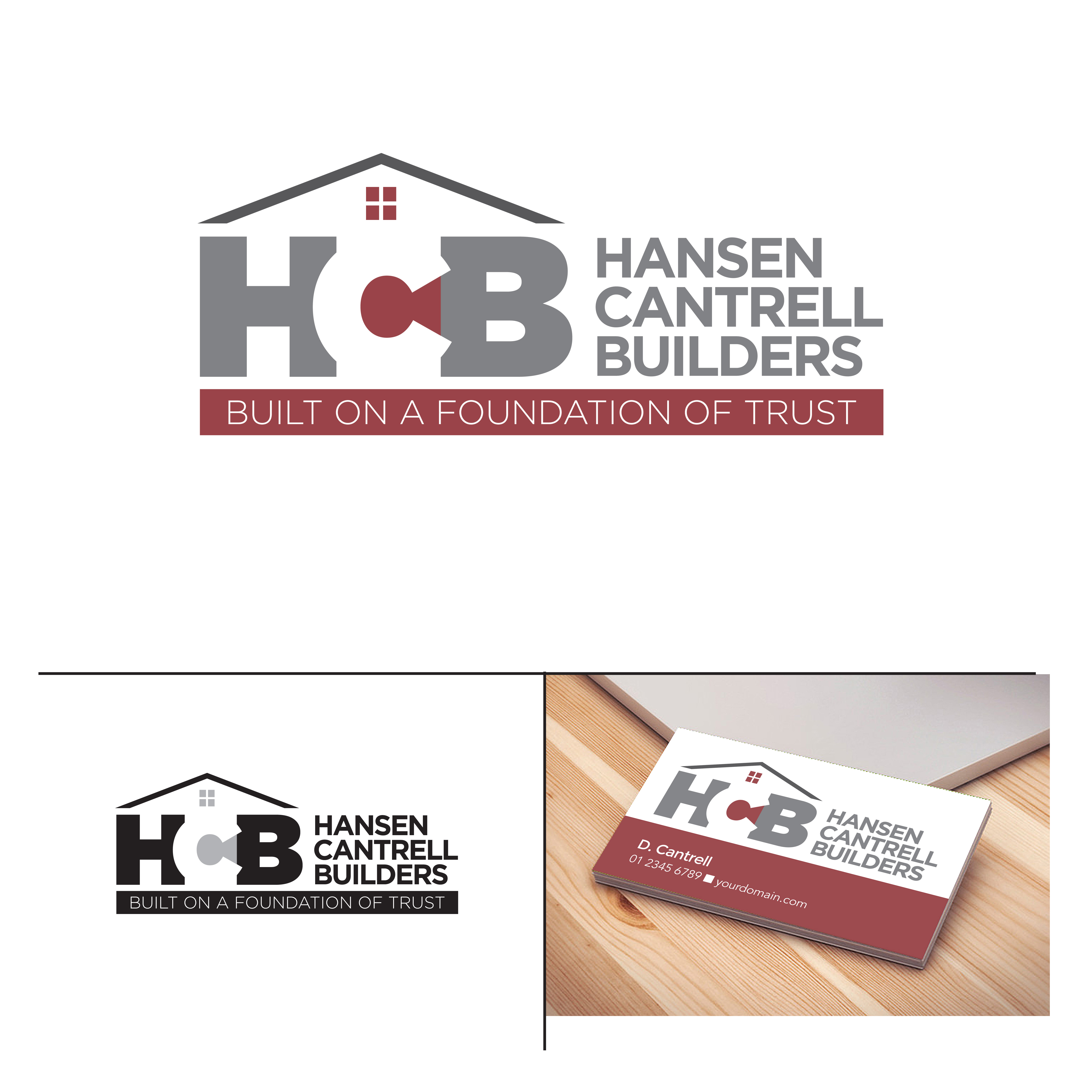 Logo Design by debric for Hansen Cantrell Builders | Design #28117351