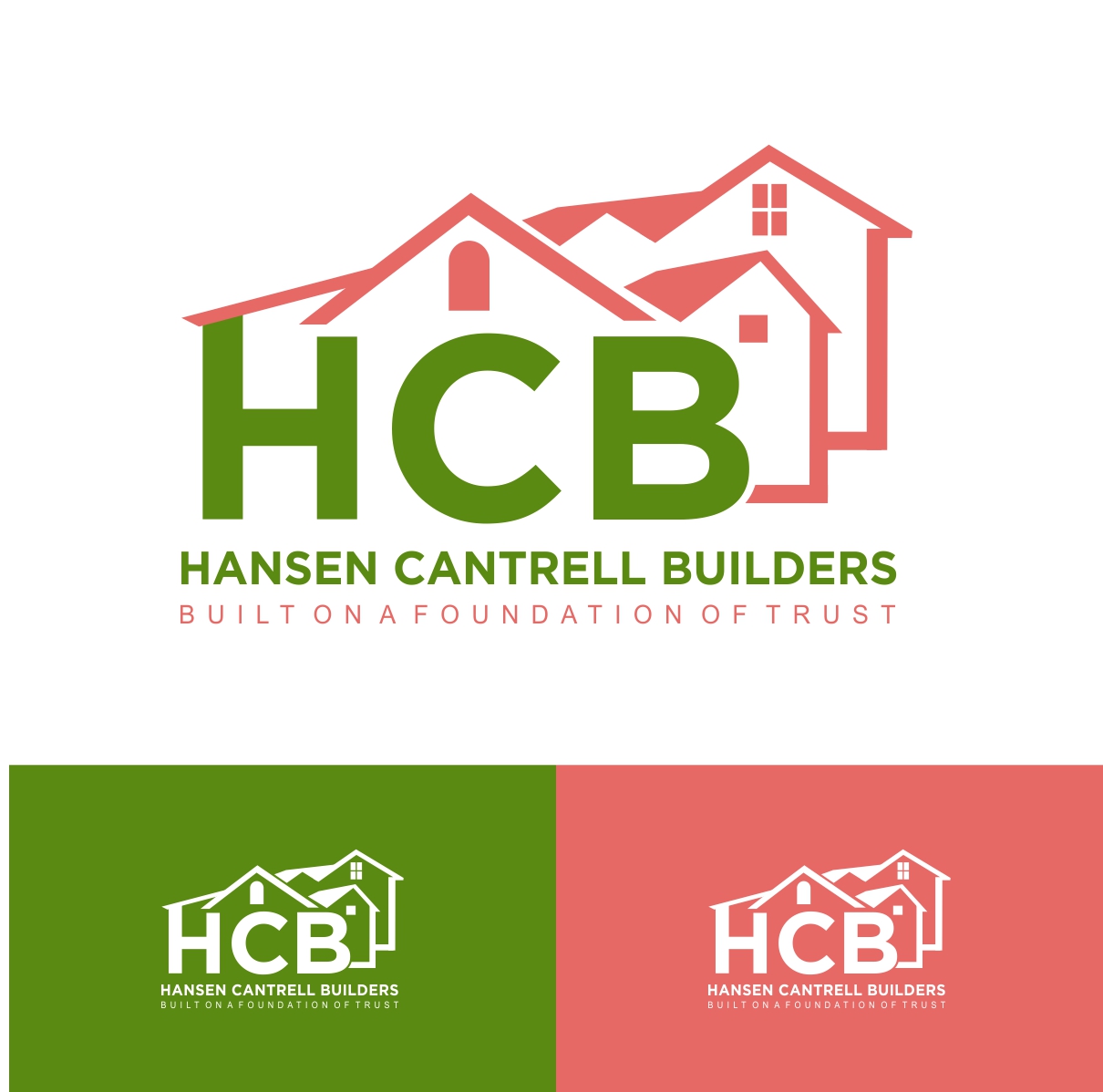 Logo Design by fly  design for Hansen Cantrell Builders | Design #28103845