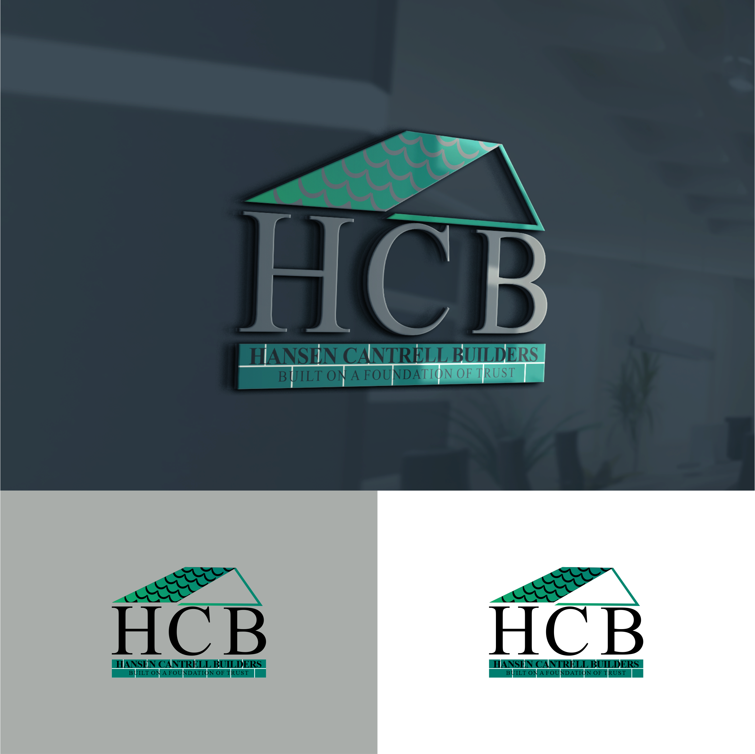 Logo Design by suthita 2 for Hansen Cantrell Builders | Design #28105871