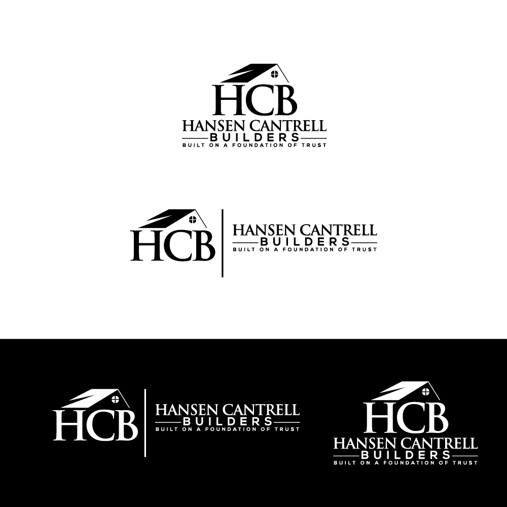 Logo Design by AlphabetZero.co.uk for Hansen Cantrell Builders | Design #28105353