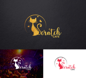 Logo Design by step forward 2 for Scratch Cats  | Design: #28101359