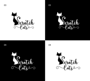 Logo Design by step forward 2 for Scratch Cats  | Design: #28102061