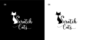 Logo Design by step forward 2 for Scratch Cats  | Design: #28102187