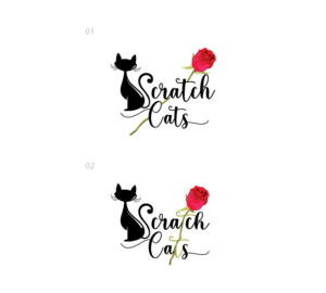 Logo Design by step forward 2 for Scratch Cats  | Design: #28107145