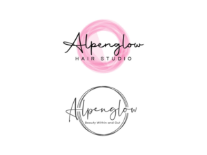 Logo Design by Cliping_path for Alpenglow hair studio | Design: #28103871
