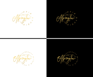 Logo Design by RS_Design for Alpenglow hair studio | Design: #28102786