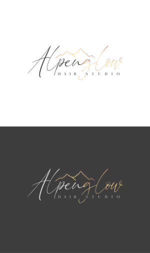 Logo Design by ashantha for Alpenglow hair studio | Design: #28124167