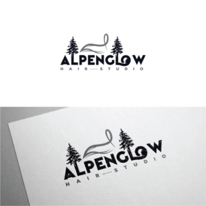 Logo Design by Deziners Zone for Alpenglow hair studio | Design: #28102814
