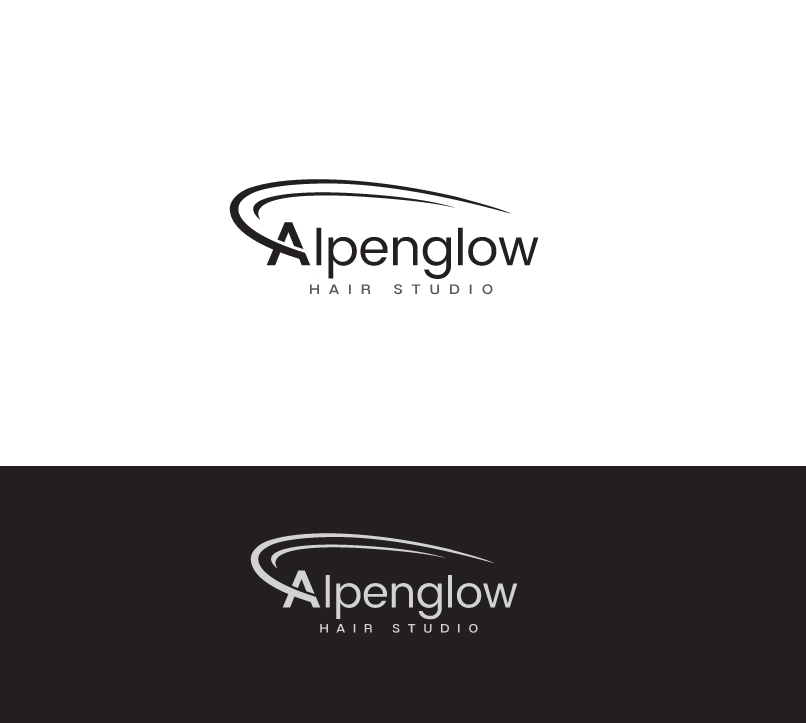 Logo Design by instudio for Alpenglow hair studio | Design #28101951