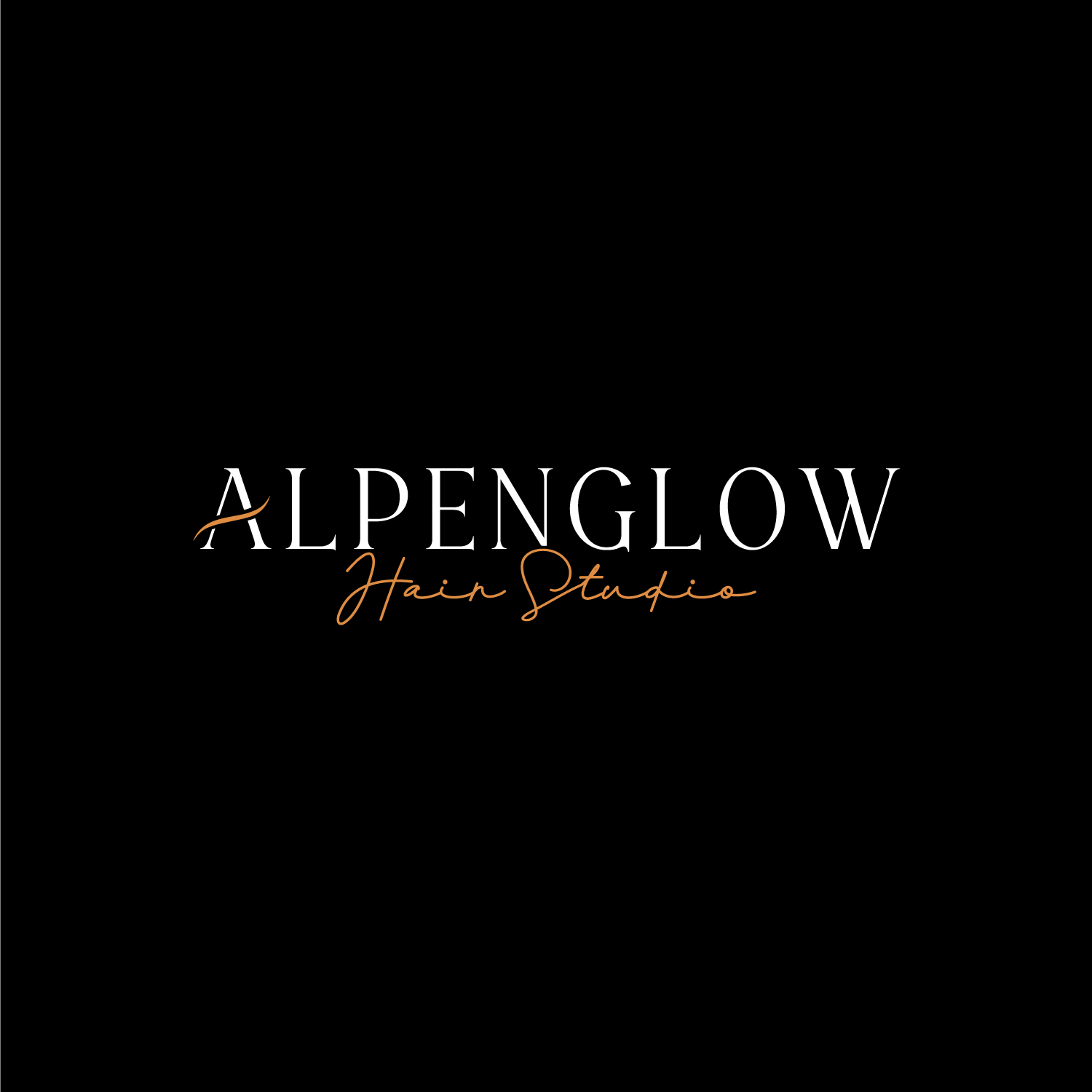 Diseño de Logo por LAXMI DESIGNHUB para Alpenglow hair studio | Diseño #28102235