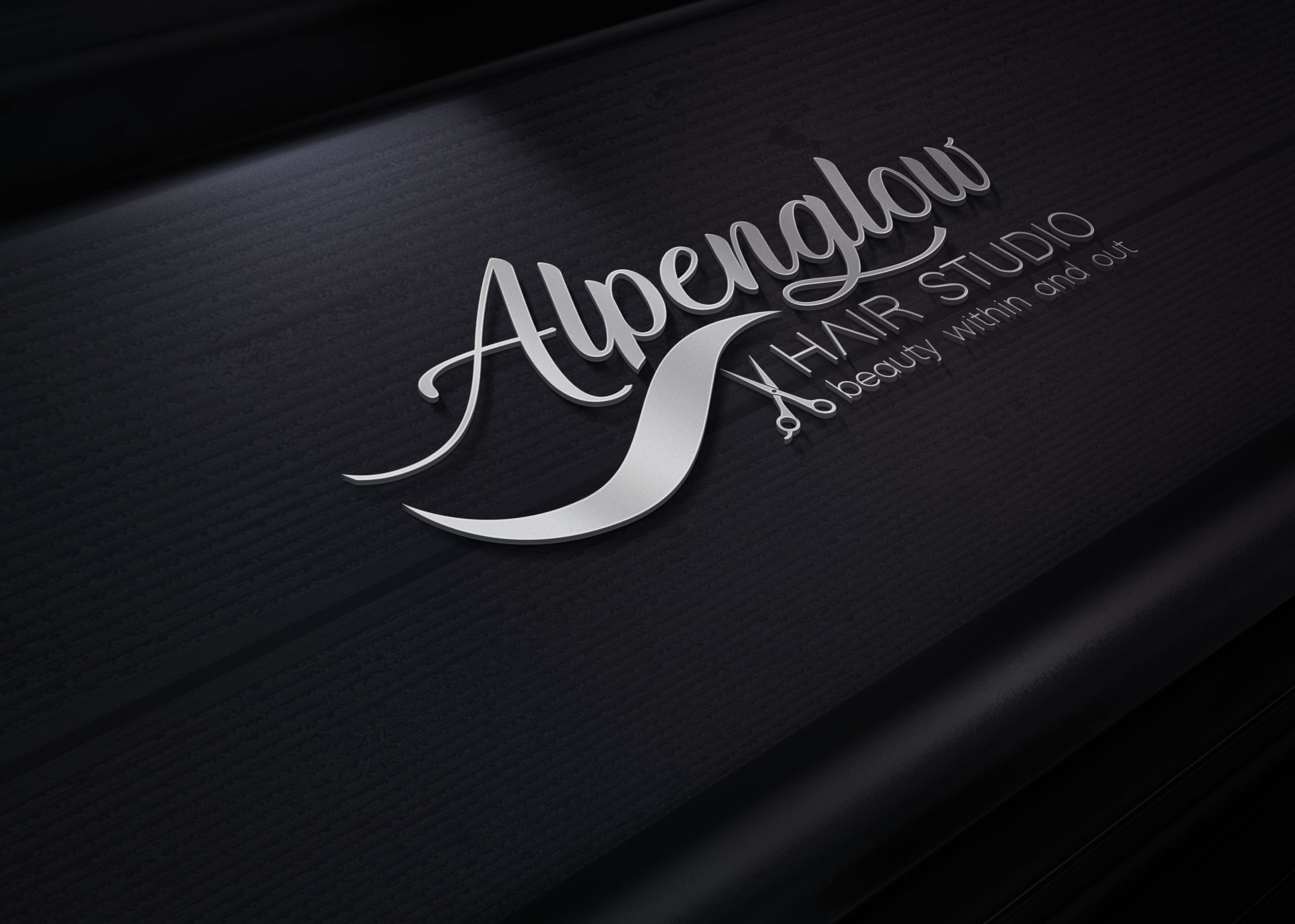 Diseño de Logo por A.STUDIO para Alpenglow hair studio | Diseño #28130103