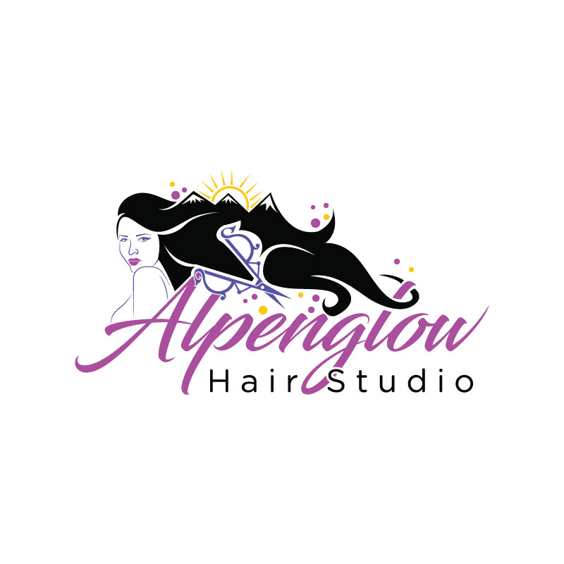 Diseño de Logo por Ansh Design para Alpenglow hair studio | Diseño #28102608